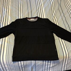 Five Four Men's Black Crewneck Sweater